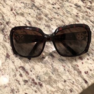 Tory Burch Polarized Oversized Sunglasses